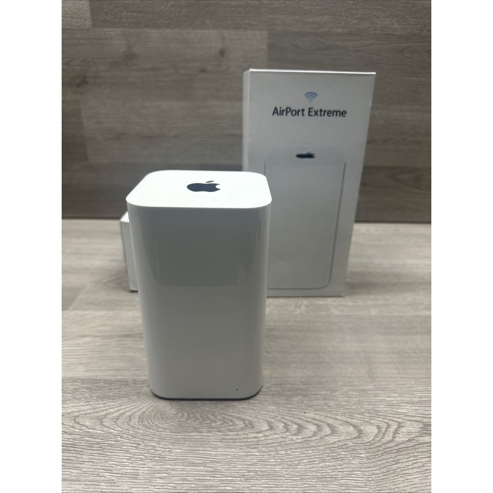 Apple AirPort Extreme Base‎ Station Only 802.11AC MEG918ZP/A Easy Set Up 6th Gen